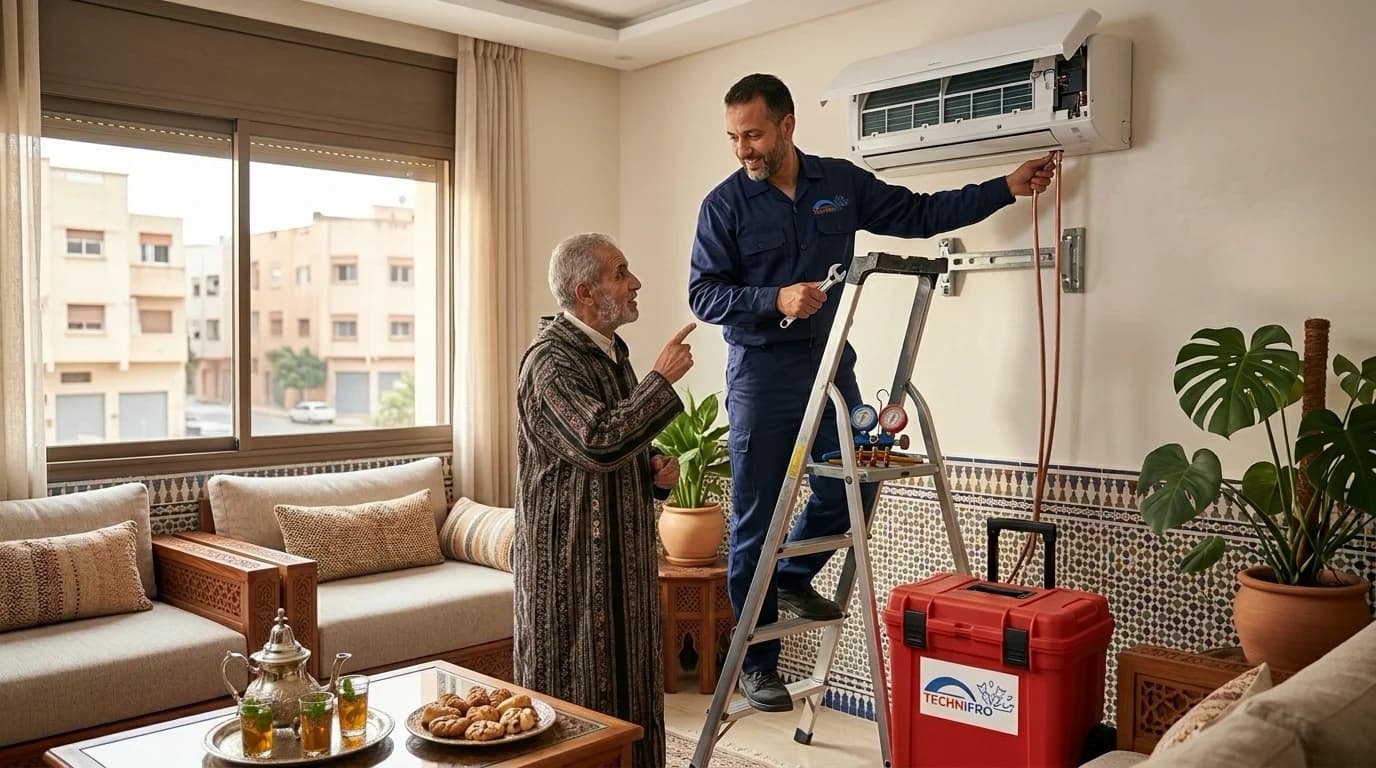 Comment choisir et installer votre climatisation au Maroc : le guide complet de TECHNIFRO